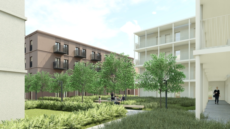 Wizualizacja inwestycji Cyganka 1