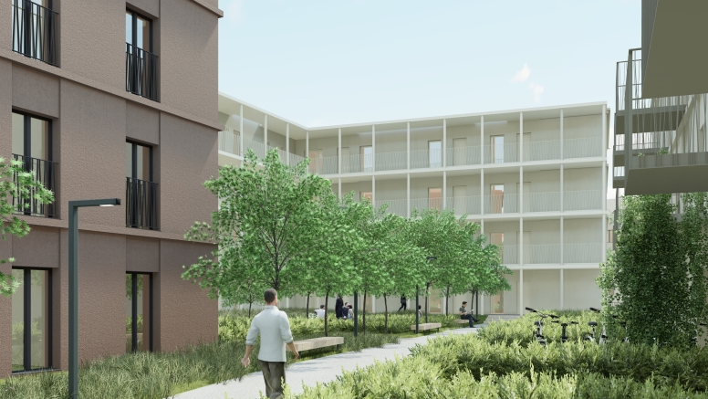 Wizualizacja inwestycji Cyganka 2