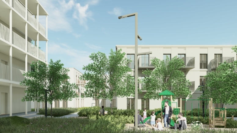 Wizualizacja inwestycji Cyganka 3