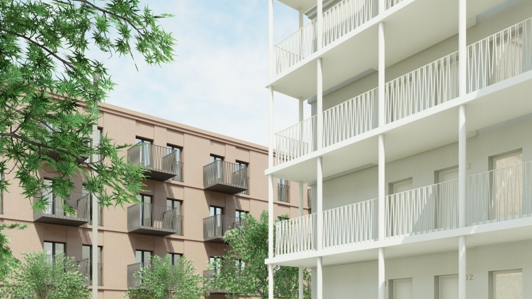 Wizualizacja inwestycji Cyganka 4