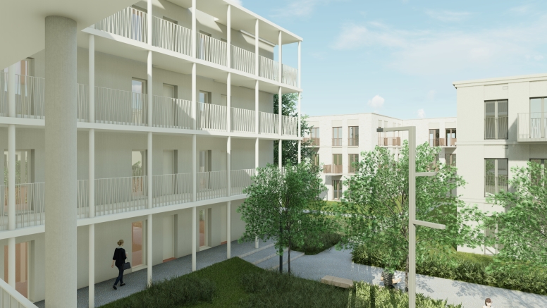 Wizualizacja inwestycji Cyganka 6