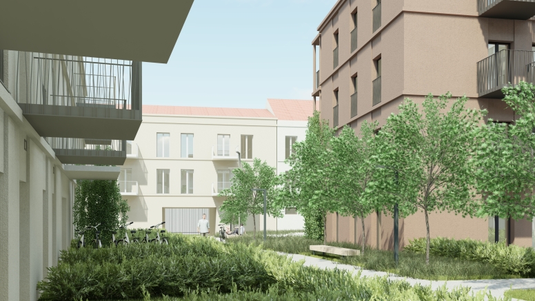 Wizualizacja inwestycji Cyganka 8